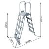 Escalera desmontable para piscina 132 cm , Bestway - imagen 25