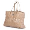 Bolso Family Bag Acolchado en Color Beige de Childhome- REBAJAS - 