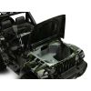 Vehículo eléctrico todo terreno Jeep Rubicon Verde Camuflaje con batería - imagen 8