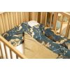 Juego de Cuna de terciopelo Edredón + Almohada Marruecos Beige - imagen 6