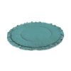 Alfombra de Juegos Aterciopelada con Volantes Sensillo - Verde Esmeralda - imagen 4