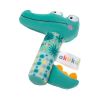 Sonajero con Chirriador de Peluche en Forma de Cocodrilo - Estimulación Sensorial y Diversión para Bebés - imagen 3