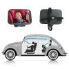 Espejo Retrovisor para Coche Akuku con Visión de 360° – Observa a tu Bebé de Forma Segura