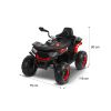 QUAD GIGANT rosa  Vehículo a Batería Todoterreno - Aventuras Off-Road para Niños con Control y Estilo