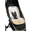 Colchoneta Reversible de Muselina para Cochecito - Motivo Conejito Beige - imagen 4
