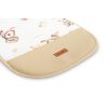 Colchoneta Reversible de Muselina para Cochecito - Motivo Conejito Beige - imagen 3