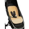 Colchoneta Reversible de Muselina para Cochecito - Motivo Conejito Beige - imagen 5