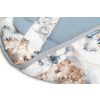 Manta Swaddle de Muselina para Capazo 'Dragons Jeans' - Diseño Único para Confort en Movimiento