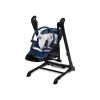 Silla Alta y Columpio 2 en 1 Indigo Black - Elegancia y Comodidad para tu Bebé-Azul Marino - imagen 2