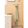 Toalla de Baño Suave con Capucha Rana 90x90 cm - Verde - imagen 4