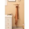 Toalla de Baño Suave con Capucha Perro 90x90 cm - Marrón - imagen 4