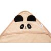 Toalla de Baño Suave con Capucha Panda 90x90 cm - Beige - imagen 3