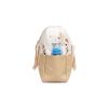 Bolso para Cochecito de Cuero Ecológico Beige con Conejitos - imagen 2
