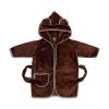 Albornoz Infantil Suave con Orejas de Oso Teddy - Marrón - Para Niños de 1 a 2 Años - imagen 2