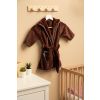 Albornoz Infantil Suave con Orejas de Oso Teddy - Marrón - Para Niños de 1 a 2 Años - imagen 4