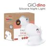 Lámpara Nocturna de Silicona en Forma de Dinosaurio INNOGIO GIO-110 con Luz LED Multicolor - imagen 5