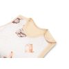 Saco de Dormir para Bebés S (45x70 cm) – Diseño Conejos Beige, Algodón Hipoalergénico con Cremallera Bidireccional - imagen 2