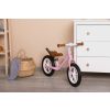Bicicleta de equilibrio Inter con diseño pastel, altura ajustable, ruedas grandes y sillín de eco-cuero. Ideal para niños de 3 a 6 años.