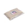 Protector de Cuna Reversible de Muselina 180x40 cm – 3 Paneles con Lazos – Dandelions Beige - imagen 4