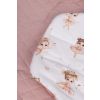 Saco Arrullo para Silla de Coche Muselina Ballerinas Pink – Manta con Aperturas para Arnés 3 Puntos - imagen 3