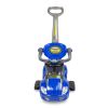 Correpasillos 2 en 1 Race Car con Sonidos para Niños de 12 a 36 Meses – Con Asa, Barrera y Espacio de Almacenaje-Azul - imagen 4