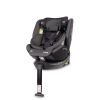 Silla de Auto Lumi 360° ISOFIX con Reclinación, Ventilación y Reductores – Desde 0 meses hasta 12 años (40-150 cm)-Gris Oscuro
