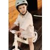 Bicicleta de equilibrio Inter con diseño pastel, altura ajustable, ruedas grandes y sillín de eco-cuero. Ideal para niños de 3 a 6 años.