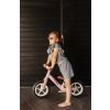 Bicicleta de equilibrio Inter con diseño pastel, altura ajustable, ruedas grandes y sillín de eco-cuero. Ideal para niños de 3 a 6 años.
