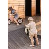 Bicicleta de equilibrio Inter con diseño pastel, altura ajustable, ruedas grandes y sillín de eco-cuero. Ideal para niños de 3 a 6 años.
