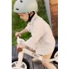 Bicicleta de equilibrio Inter con diseño pastel, altura ajustable, ruedas grandes y sillín de eco-cuero. Ideal para niños de 3 a 6 años.