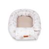 Nido para Bebé de Muselina Beige Dandelions 80x45 cm con Almohada – Seguro y Reversible