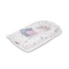 Nido para Bebé de Muselina Beige Dandelions 80x45 cm con Almohada – Seguro y Reversible