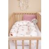 Nido para Bebé de Muselina Rosa Ballerinas 80x45 cm con Almohada – Seguro y Reversible