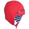 Gorro rojo Impermeable y Polar para Bebés y Niños