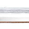 Colchón para cuna de 60 x 120 cm de Trigo Sarraceno y Espuma de Coco , 11 cm de grosor