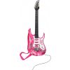 guitarra electrica rosa