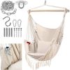 Hamaca Brasileña Beige 150 x 120 cm - imagen 7