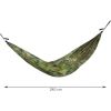 Hamaca con mosquitera Ultraligera 260 x 140 cm Santiago Army - imagen 3