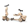 Scooter infantil Highwaykick 1 Lifestyle 2 en 1, con asiento y caja de almacenaje, ideal para niños.