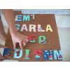 Letras 3D para nombre de niña y niño