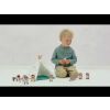 Lilliputiens - Wigwam and Indians