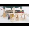 small foot world - Bahnhof mit Zubehör / Train Station with Accessories
