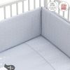 Jgo 2 Pcs.f.nordica Cuna 70 Be Ocean Gris 110x170x3 Cm - Cambrass - imagen 3