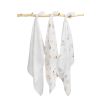 Paquete de 3 pañales de muselina Sensillo - Blanco - imagen 3