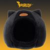 Cama para gatos de peluche Purlov, cama acogedora para invierno - imagen 3