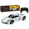 Coche Deportivo RC 1:24 Control Remoto Porsche 918 Spyder Plata