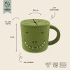 Taza porta snacks de silicona Trixie - Mr. Dino para bebés - imagen 2