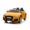 Vehículo Eléctrico Audi TTRS Amarillo