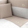 Jgo 2 Pcs.colcha I-v. Cuna 60 Rabbit Beige 60x120x3 Cm - Cambrass - imagen 3