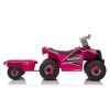 Quad Bike Rosa Eléctrica con Remolque XMX630T